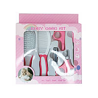 Гигиенический набор для новорожденных Mega Zayka MGZ-0700(Pink) в коробке, Lala.in.ua