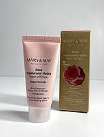 Очищуюча маска з екстрактом троянди та гіалуроновою кислотою - Mary & May ,30 г