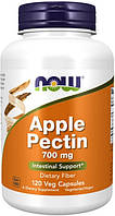 Клітковина яблучний пектин NOW Apple Pectin 700 mg 120 капсул