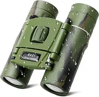 Бінокль компактний дитячий Green Moro 8х21 день ніч скло оптика дитяча Binoculars.