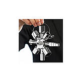 Багатофункціональний ключ для електрошаф розподільчих коробок 10 в 1 Kraft & Dele KD1134, фото 3