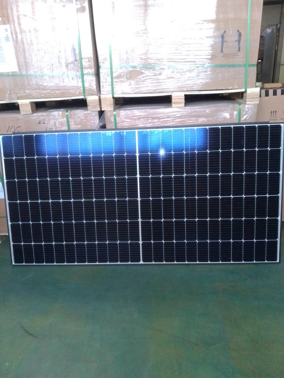 Монокристалічна сонячна панель JA Solar JAM72S20-460/MR, 460Вт  (black frame), фото 1