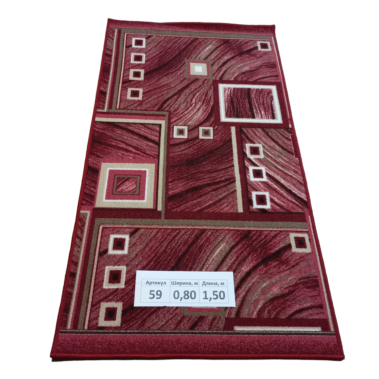 Килим на повстяній основі Dinarsu Print 33s 80х150 см, фото 1