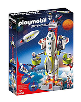 Конструктор Playmobil Space Миссия по запуску космической ракеты (свето-звуковые эффекты, на батарейках) 9488