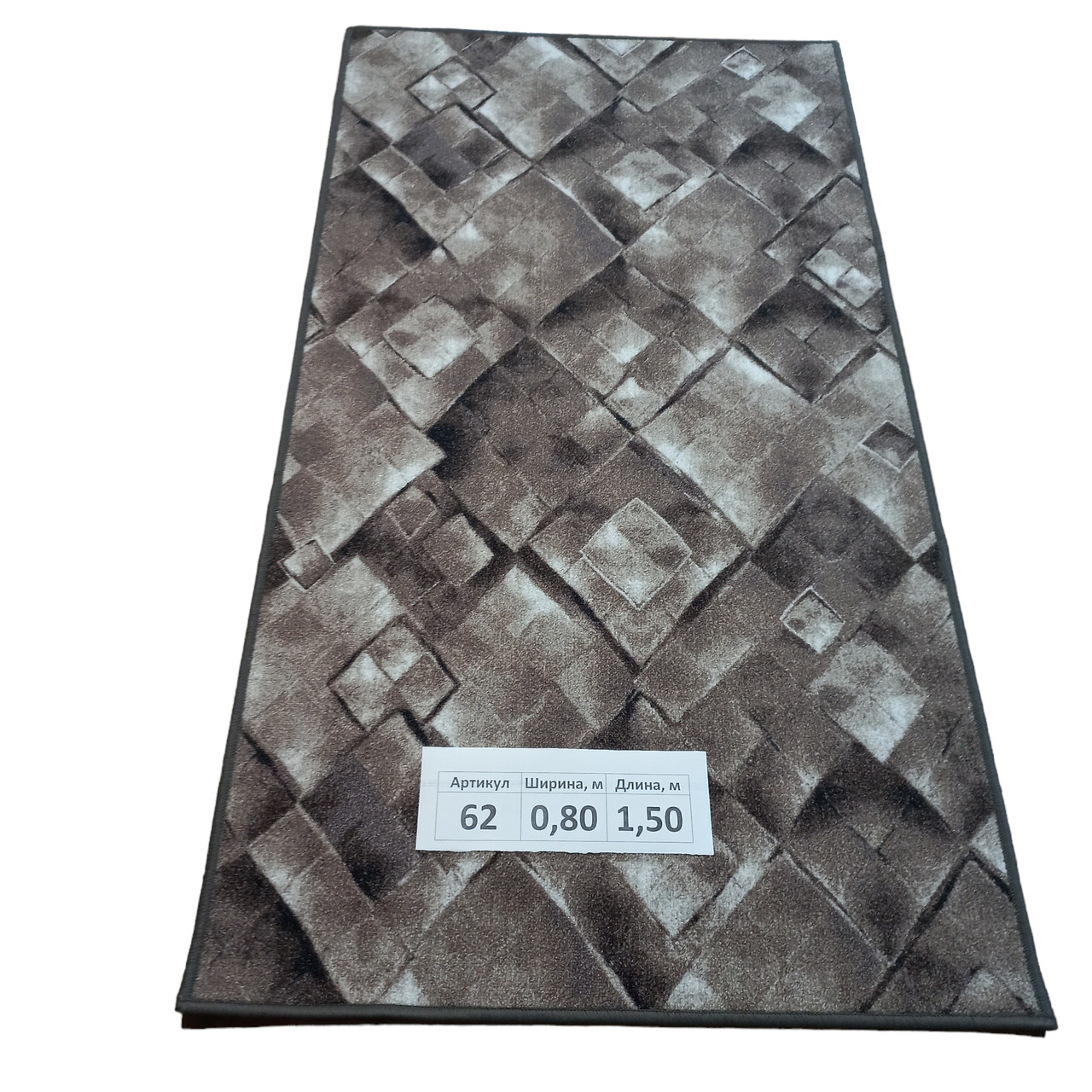 Килим на повстяній основі Dinarsu Print 36s 80х150 см
