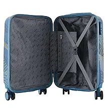 Валіза Semi Line T5652-1 20" (S), 44 л (Blue Pattern), фото 3