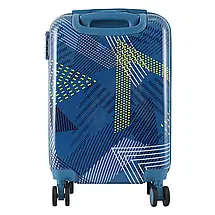 Валіза Semi Line T5652-1 20" (S), 44 л (Blue Pattern), фото 6