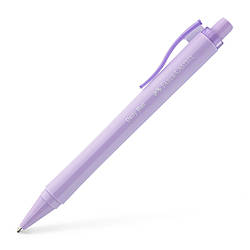 Ручка кулькова Faber-Castell Daily Ball XB Sweet Lilac, корпус бузковий, стрижень синій (1,0 мм), 140688