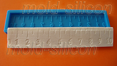 Силіконовий молд "Лінейка"