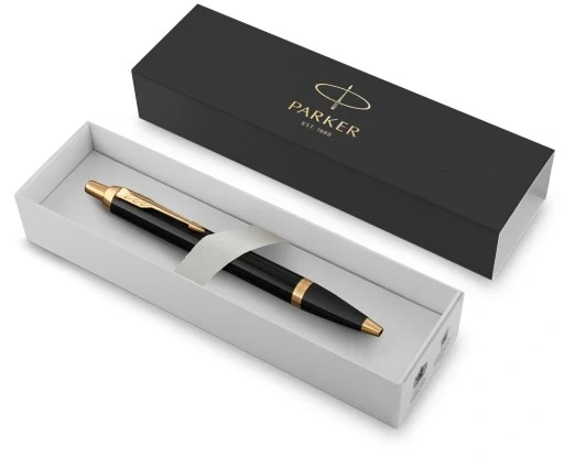 Традиційна блакитна кулькова ручка Parker Im Black Gt T2016 - синя 1931666.