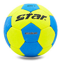 М'яч для гандболу STAR Outdoor JMC03002 №3 PU блакитний-жовтий