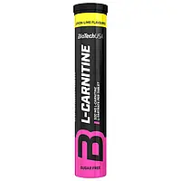 L-карнитин BioTech Effervescent L-Carnitine 500 mg 20 tabs (Lemon-Lime)