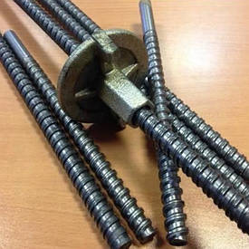 Анкерний прут, стяжка, шпилька, стяжний гвинт для опалубки 3,15м