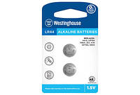 Лужна батарейка Westinghouse Alkaline "таблетка" LR44 AG13 2шт/уп blister