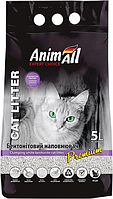 Наповнювач для котячого туалету AnimAll Бентонітовий грудкувальний 4.2кг (5л) (4820224500560)