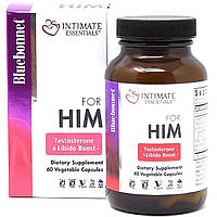 Комплекс Для Нього, Intimate Essentials For Him, Testosterone, Libido Boost, Bluebonnet Nutrition, 60 капсул