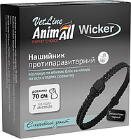 Нашийник протипаразитарний AnimAll VetLine Wicker для собак та котів 70см (4820150208325)
