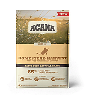 Сухий корм Acana Homestead Harvest з куркою та індичкою для кішок 4,5 кг (0064992714376)
