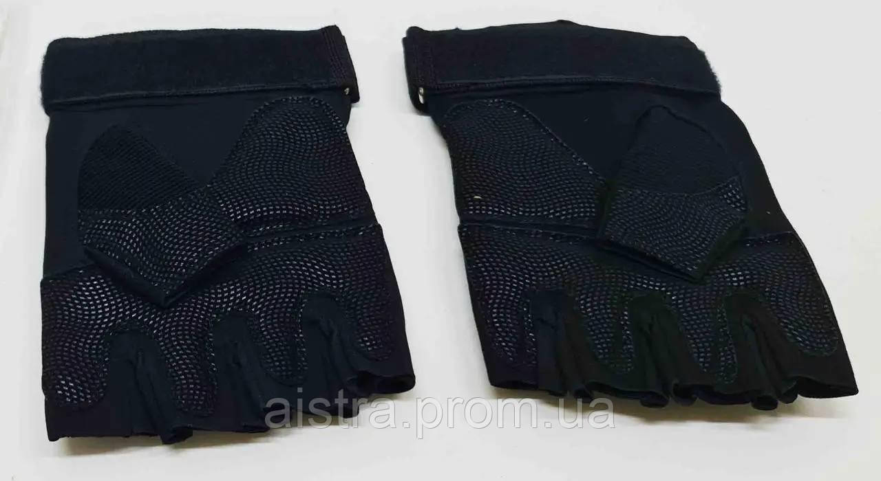 Перчатки тактические с открытыми пальцами Tactical Gloves M Чёрный (GLM-B) UT, код: 8108714 - фото 2 - id-p2132663090