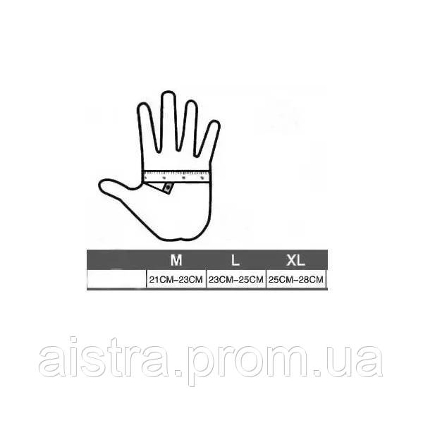 Рукавиці тактичні з відкритими пальцями Tactical Gloves M Чорний (GLM-B) UT, код: 8108714 - фото 3 - id-p2132663090