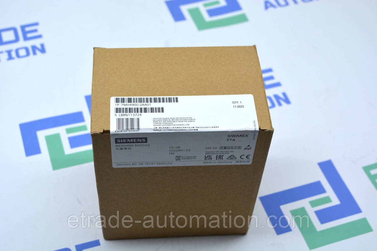 Модуль Siemens 7MH4900-2AA01