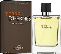 Туалетная вода мужская Hermes Terre D'Hermes (Гермес Терре Де Гермес) VIP LUX 100 ml