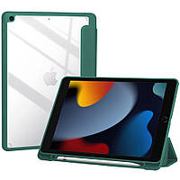 Чехол Galeo Hybrid with Pencil Holder для Apple iPad 7/8/9 10.2" (2019/2020/2021) Dark Green