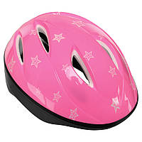 Защитный детский велошлем S-M-7-8 лет розовый YFC-06B-M: Gsport