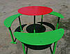 Столик для дитячого майданчика,шестимісний., фото 2