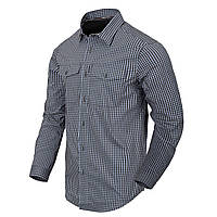 Тактическая Рубашка Helikon-Tex COVERT CONCEALED CARRY SHIRT PHANTOM GREY CHECKERED Серый