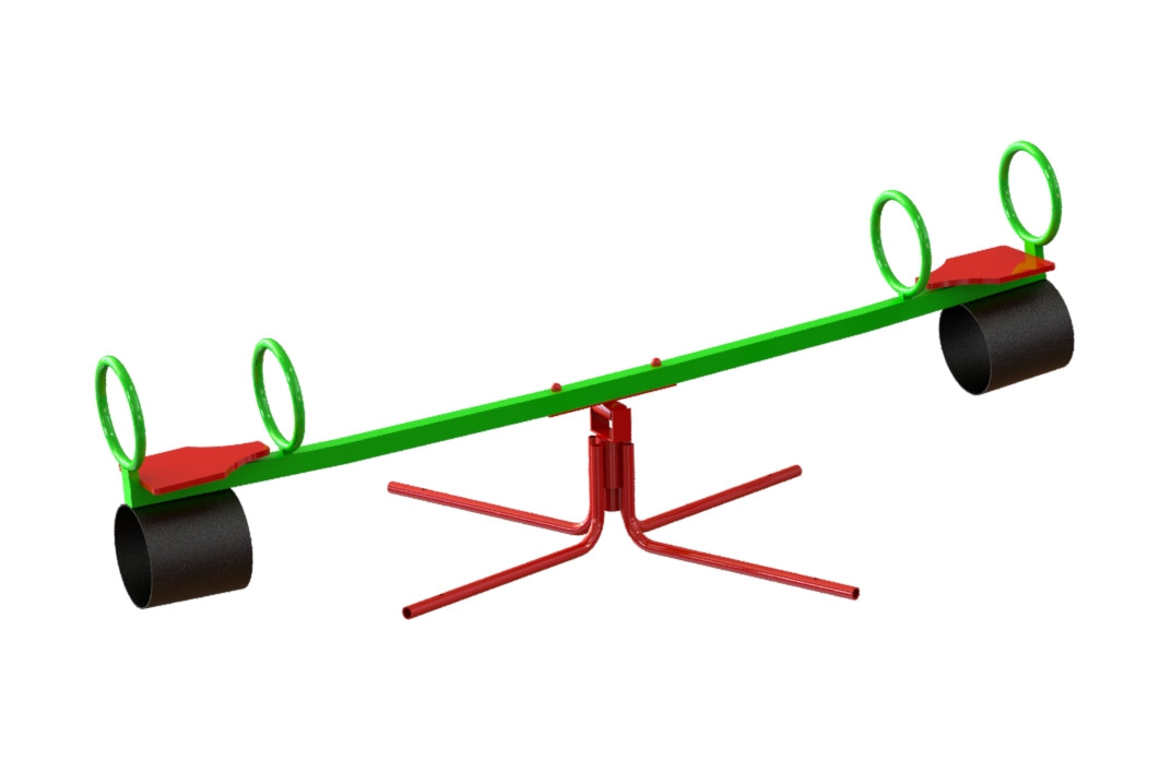 Балансир - карусель з амортизацією, фото 1