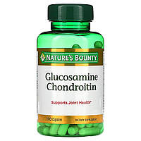Глюкозамин и Хондроитин, Glucosamine Chondroitin, Nature's Bounty, 110 капсул