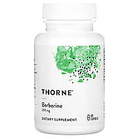 Берберин, 200 мг, Berberine, Thorne Research, 60 капсул