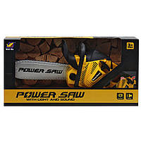 Бензопила на батарейках "Power Saw" (жовта) Вівек