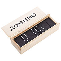 Домино настольная игра Zelart IG-1850 черный