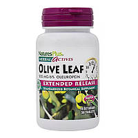 Оливковые Листья Медленного Высвобождения, Natures Plus, 30 Таблеток