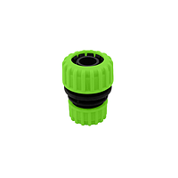 Муфта ремонтна для з'єднання шланга Gartner 1/2" та 3/4" black-green