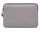 Чохол папка для ноутбука MacBook Pro і Air 13.3" дюймів POFOKO A210, захисний чохол для макбук сірий, фото 3
