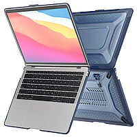 Протиударний захисний синій чохол на MacBook Air 13" накладка для Макбук Еїр