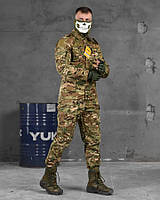 Весенняя форма мультикам, военный костюм мультикам зсу, тактическая армейская форма камуфляж qz330