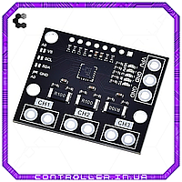 Цифровой трехканальный датчик тока и напряжения INA3221