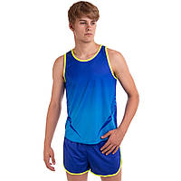 Форма для легкой атлетики мужская Lingo LD-T907 размер 2XL цвет синий