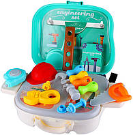 Ігровий набір інструментів для хлопчика у валізі 22 предмета ,розвиваюча іграшка для дитини