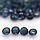 7.58 кт. Природний синій сапфір 47 шт. 3 мм., фото 2