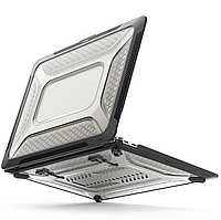Противоударный защитный черный чехол на MacBook Air 13.6" A2681 накладка на Макбук Эир
