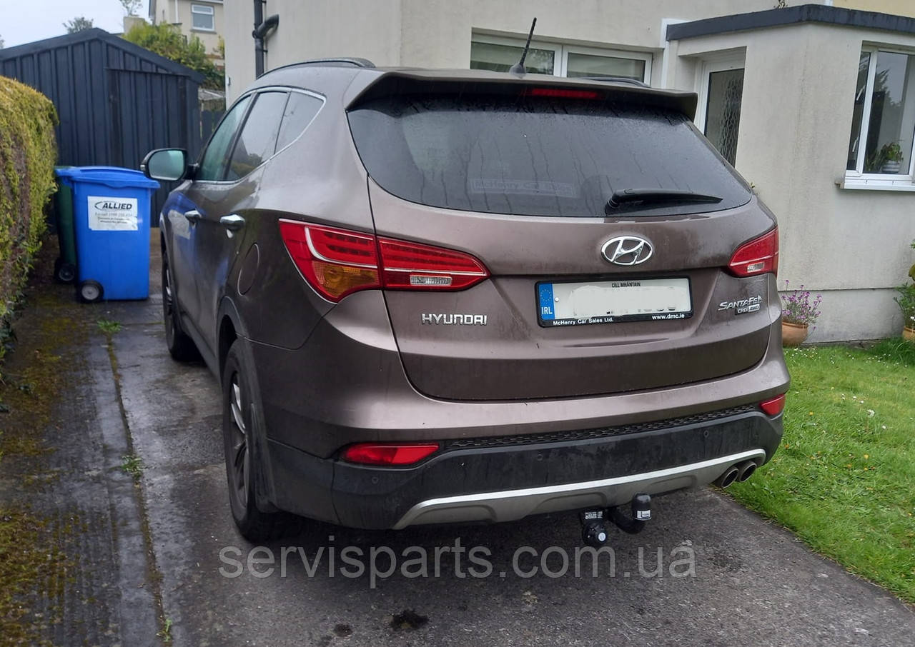 Фаркоп Hyundai Santa Fe 3 2012-2018 (Хендай Санта Фе 3) польський на болтах