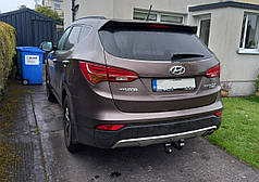 Фаркоп Hyundai Santa Fe 3 2012-2018 (Хендай Санта Фе 3) польський на болтах