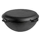 Казан чавунний азійський з кришкою-сковородою 10 л Brizoll, фото 2