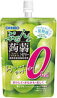 Японская конфета жидкое желе Orihiro Konjac Jerry Standing Pouch Zero calories Shine Muscat, 130 г