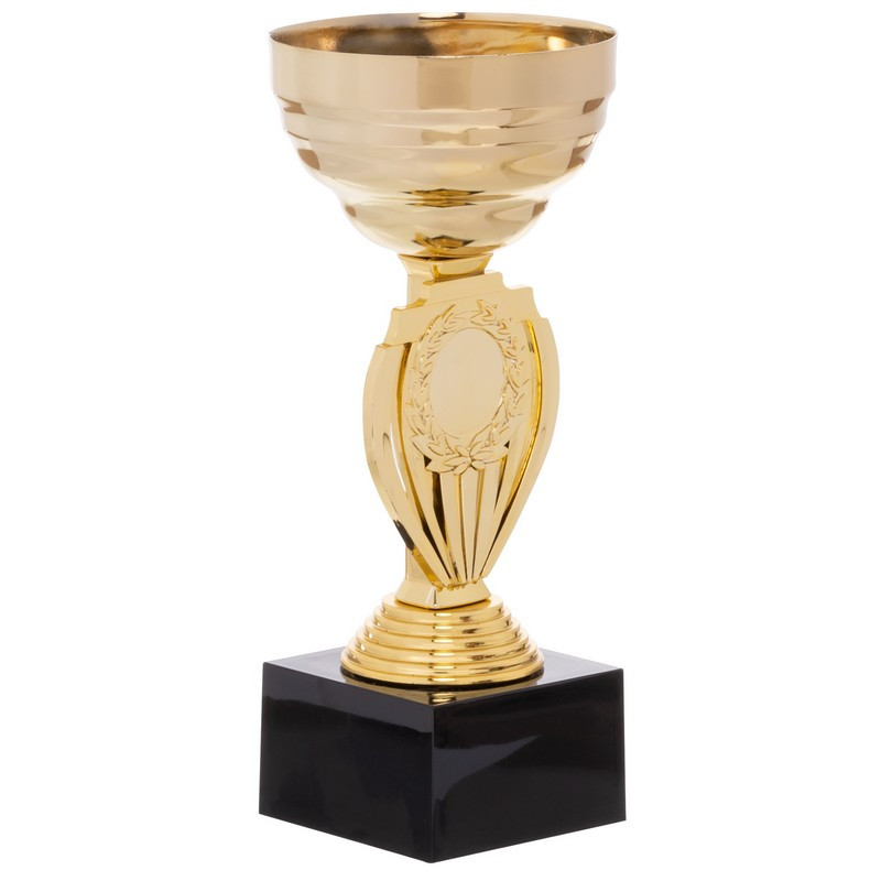 Кубок спортивный с местом под жетон Zelart HQ7408 высота 18,5см золотой - фото 2 - id-p2132744890